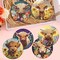 8 Pcs Diamond Art Painting Coasters Diamond Art Coasters with Holder, DIY Cow Coaster Diamond Painting Kits for Adults Beginners, Diamond Art Kits for Adults Arts and Crafts Supplies